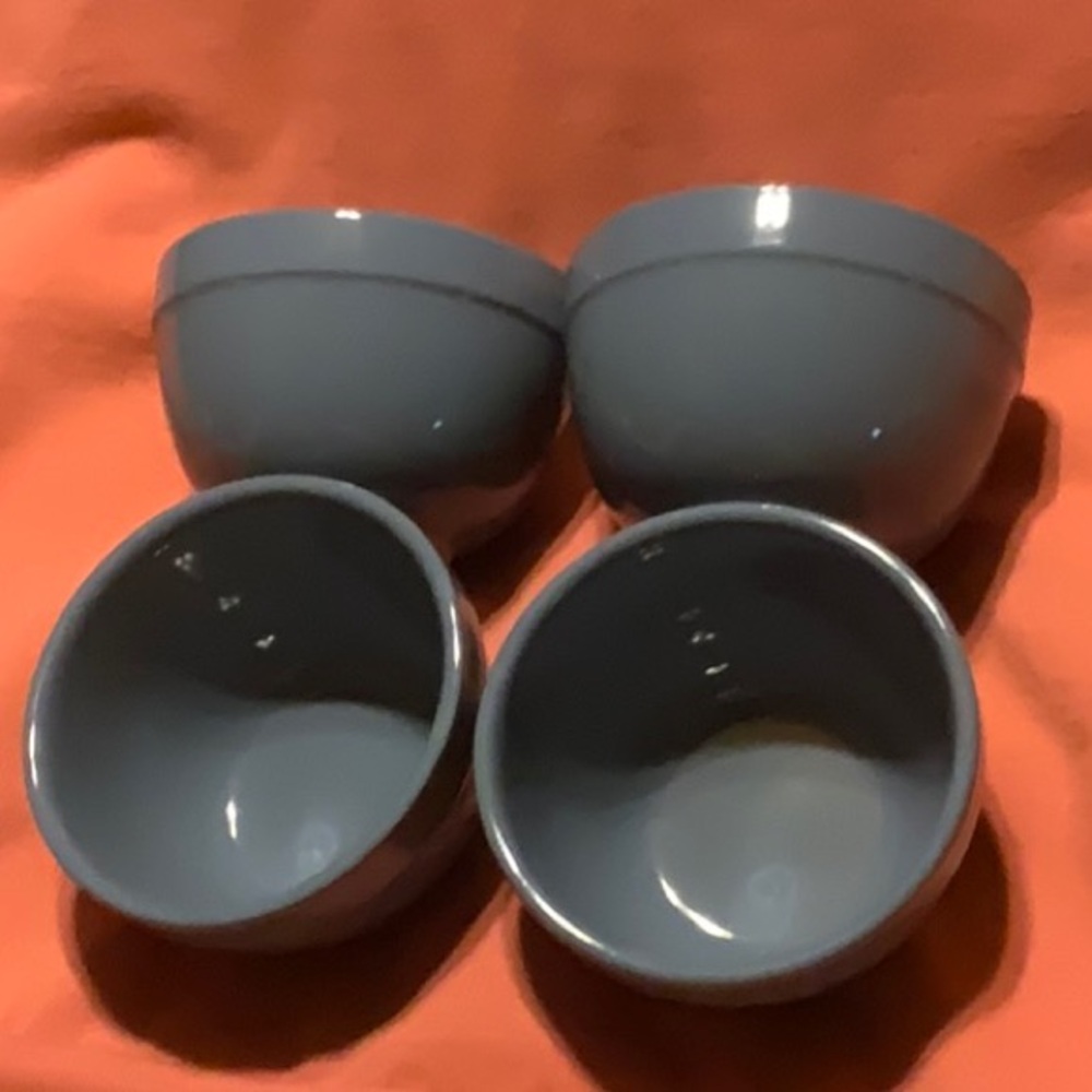 Figmint Mini Stoneware Bowls Set of 4 Blue